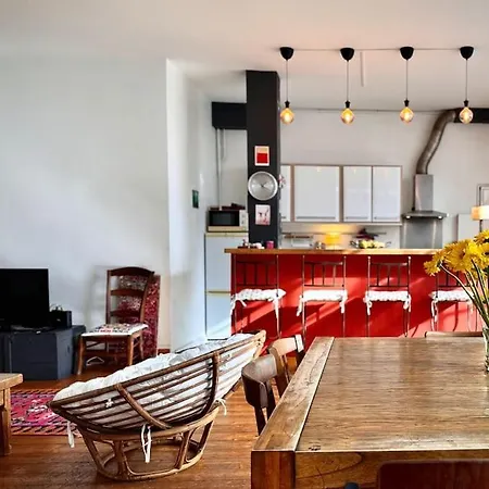 Appartement Loft Chic A Belleville Pour 6 Personnes