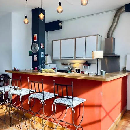 Loft Chic A Belleville Pour 6 Personnes Appartement Paris